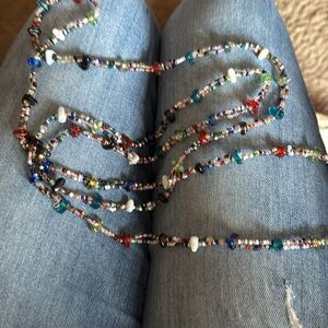 204 Earrings Bag - Colorful Beaded Necklace